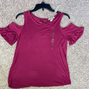 Cold Shoulder Top